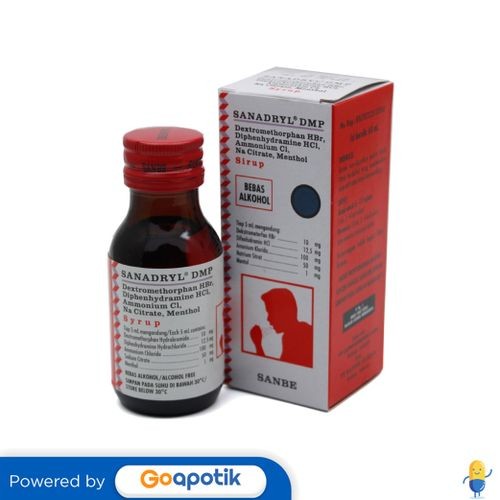 Sanadryl Dmp Sirup 60 Ml