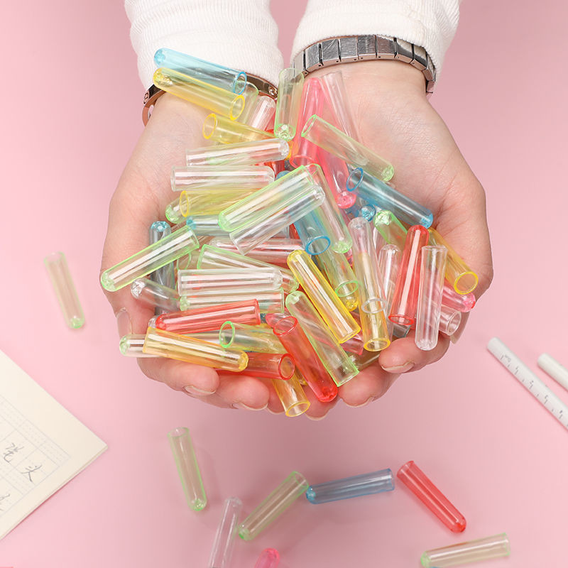 

Candy Colored Pencil Cap Student Pencil Cap Plastic Fall-resistant Pen Cap Nib Protection Case