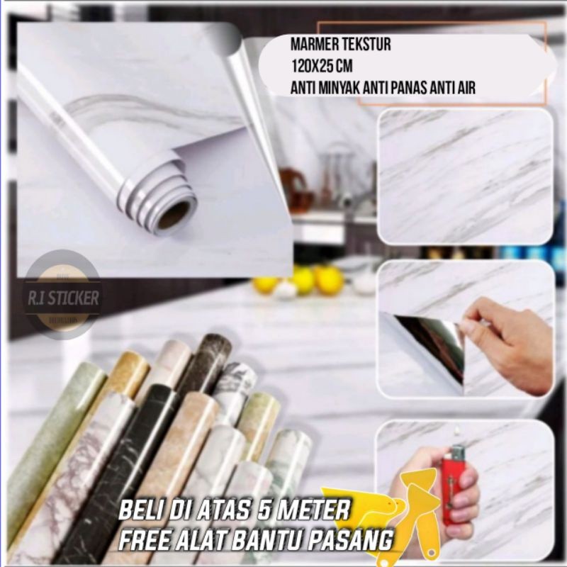 stiker marmer marble putih/walpaper meja kayu/stiker meja kayu/sticker meja kayu/wall sticker/stiker