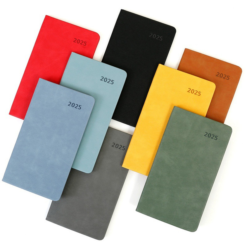 

Leather Agenda 2025 Monthly Planner School Notebooks A6 Portable 365 Day Diary Notepad Escolar Libretas Zeszyty Szkolne Schedule