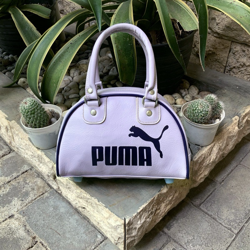 PUMA Y2K VINTAGE MINI BOWLING BAG LAVENDER X VON DUTCH