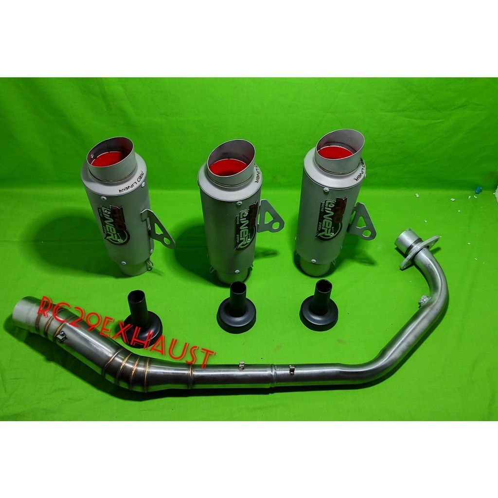 knlpot racing pro liner  dan pro liner tr 1 db kilersonic, supra gtr pro liner tr 1 short sonic, sup