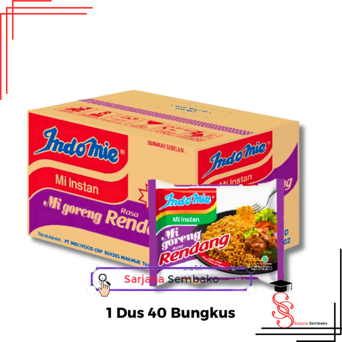 

Indomie Goreng Rendang - 1 Dus 40 Pcs
