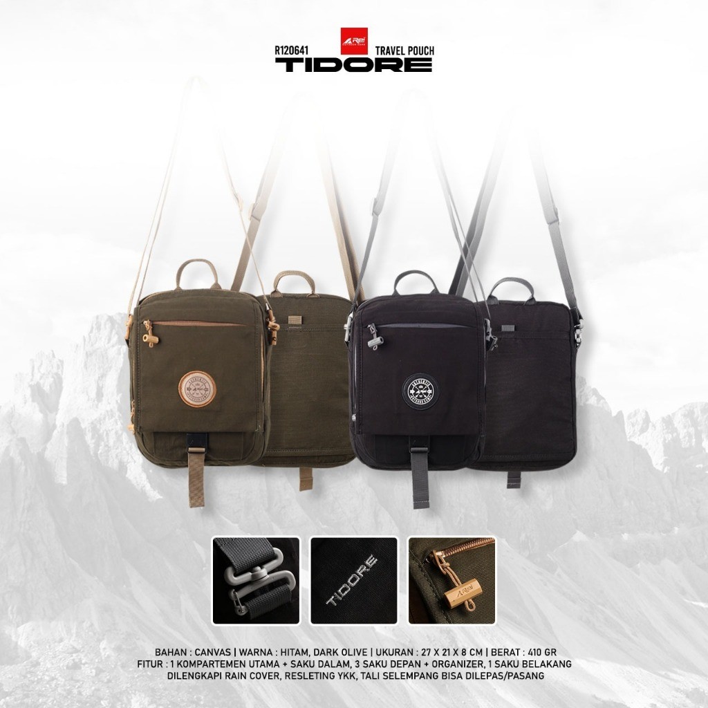 Tas Selempang Rei Tidore Travel Pouch Arei Outdoorgear