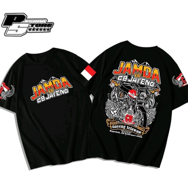 Kaos Honda Cb 100 Jamda Cb Jateng