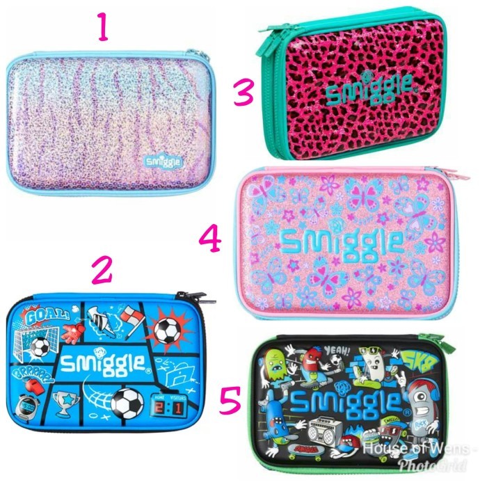 

[NEW] SMIGGLE SAYS DOUBLE HARDTOP PENCIL CASE - TEMPAT PENSIL SMIGGLE - Biru