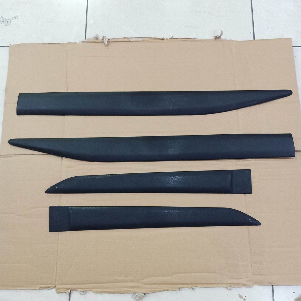 List Body Samping Lis Body Samping Side Body Moulding Mobil Toyota Avanza Veloz 2022 Warna Hitam Dof