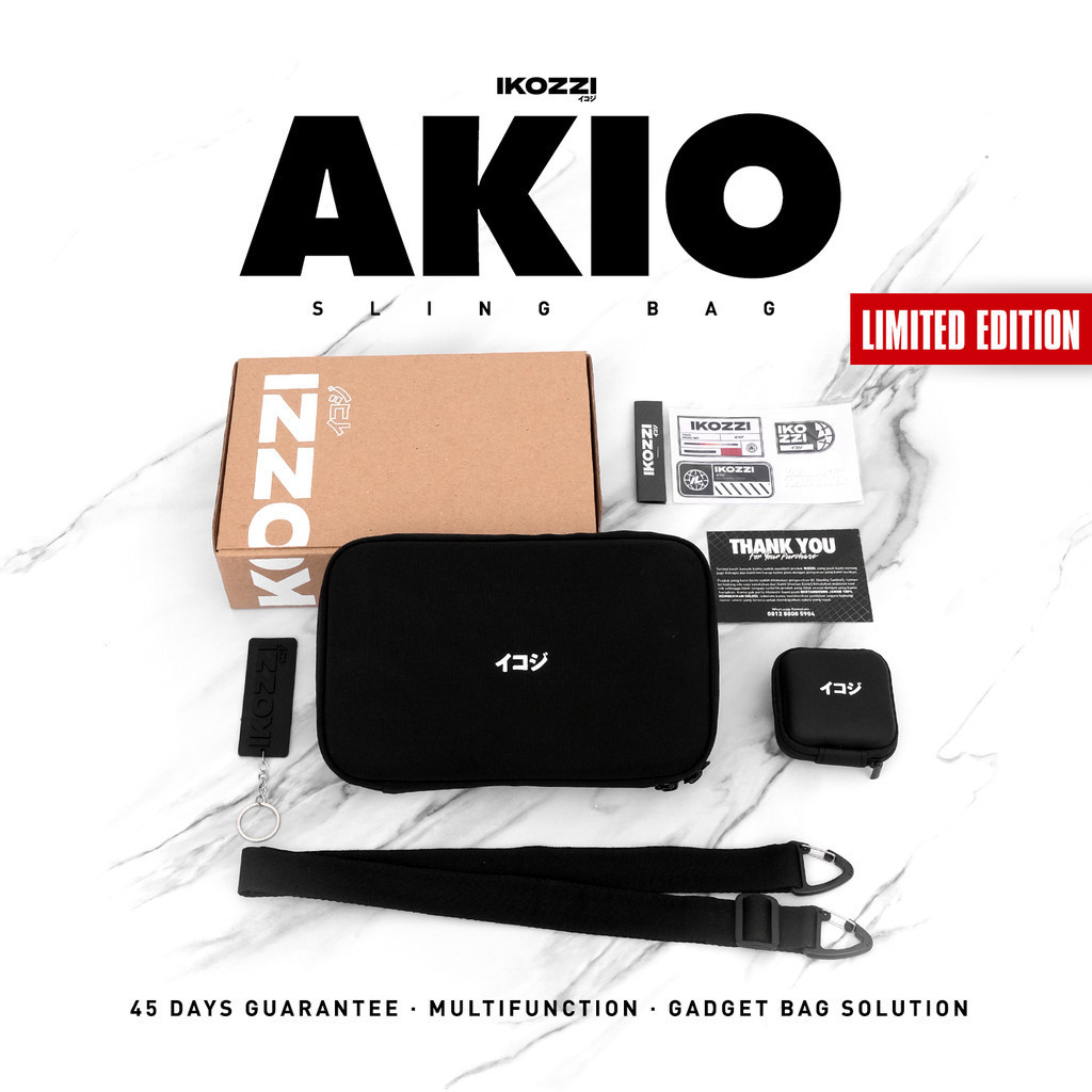 Ikozzi Akio Clutchbag - Slingbag