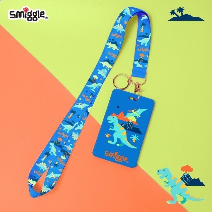 

SMIGGLE name tag anak smiggle id carg name tag lanyard id card smiggle - uni ungu tali