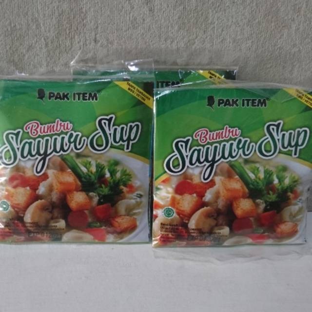 

Bumbu sayur sop Alami non msg, pak item