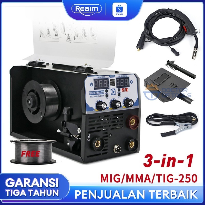 Mesin Las reaim Inverter MIG/MMA 600W TIG/ Mesin las / Mesin trafo las / welding