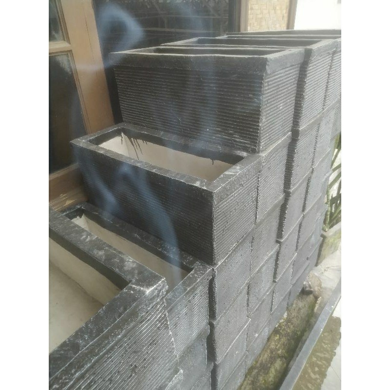 Pot Planter Box Semen Panjang Minimalis 1 Meter