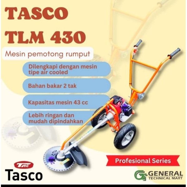 Tasco TLM430 mesin potong rumput dorong
