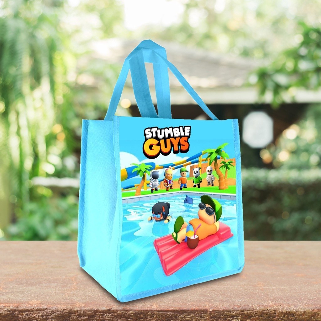 

GOODIE BAG POTRAIT Stumble Guys / TAS ULTAH READY STOK MURAH / TAS ULANG TAHUN