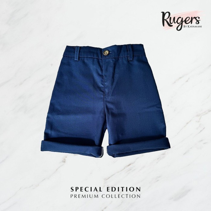 By kayamani - Premium Collection Basic Pants Navy