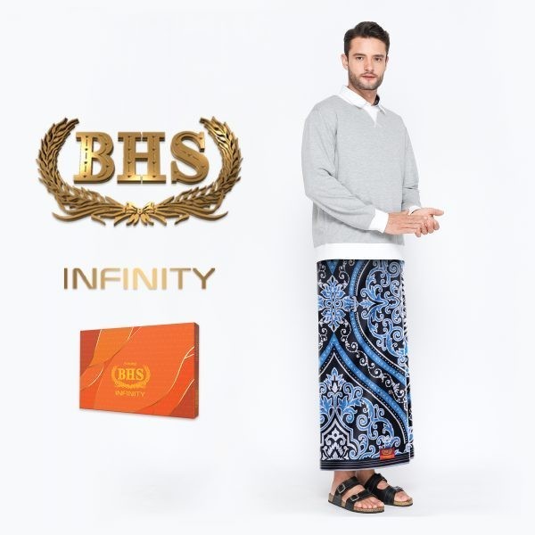 FLASH SALE Sarung BHS Infinity Gold Motif V34 CBA