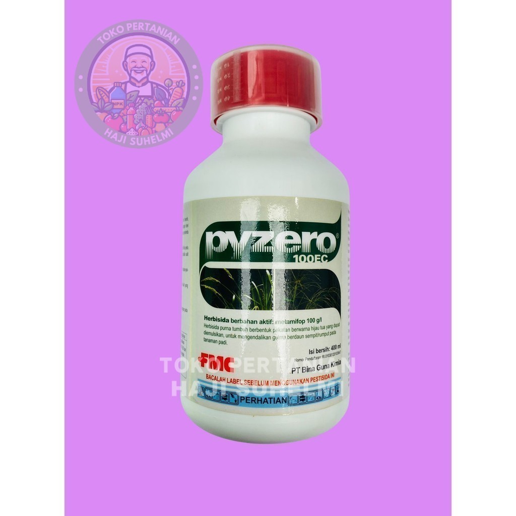 Herbisida purna tumbuh pada tanaman padi PYZERO 100EC Isi 400ml