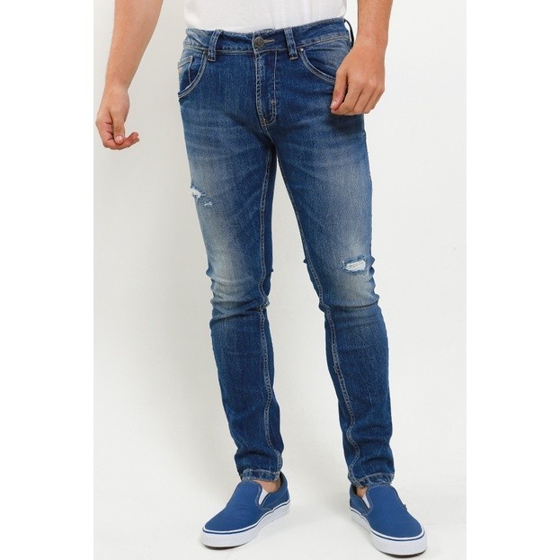 Celana Panjang Jeans Skinny Pria Cardinal C0496BK17A