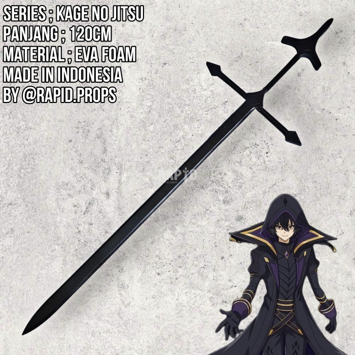 Property Cosplay / The Eminence In Shadow Cid Kagenou For Cosplay Prop
