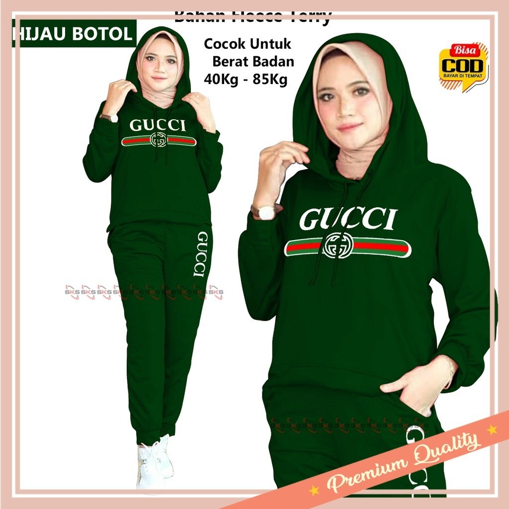 Set Olahraga Pakaian Sport Healing Jogging Murah Korean Style / Setelan Olahraga sweater Hoodie Suit