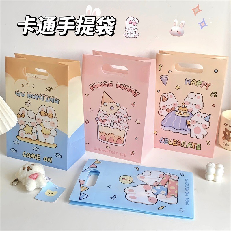 

PREMIUM TAS PLASTIK GOODIE BAG TAS KADO HAMPER AESTHETIC BUNNY