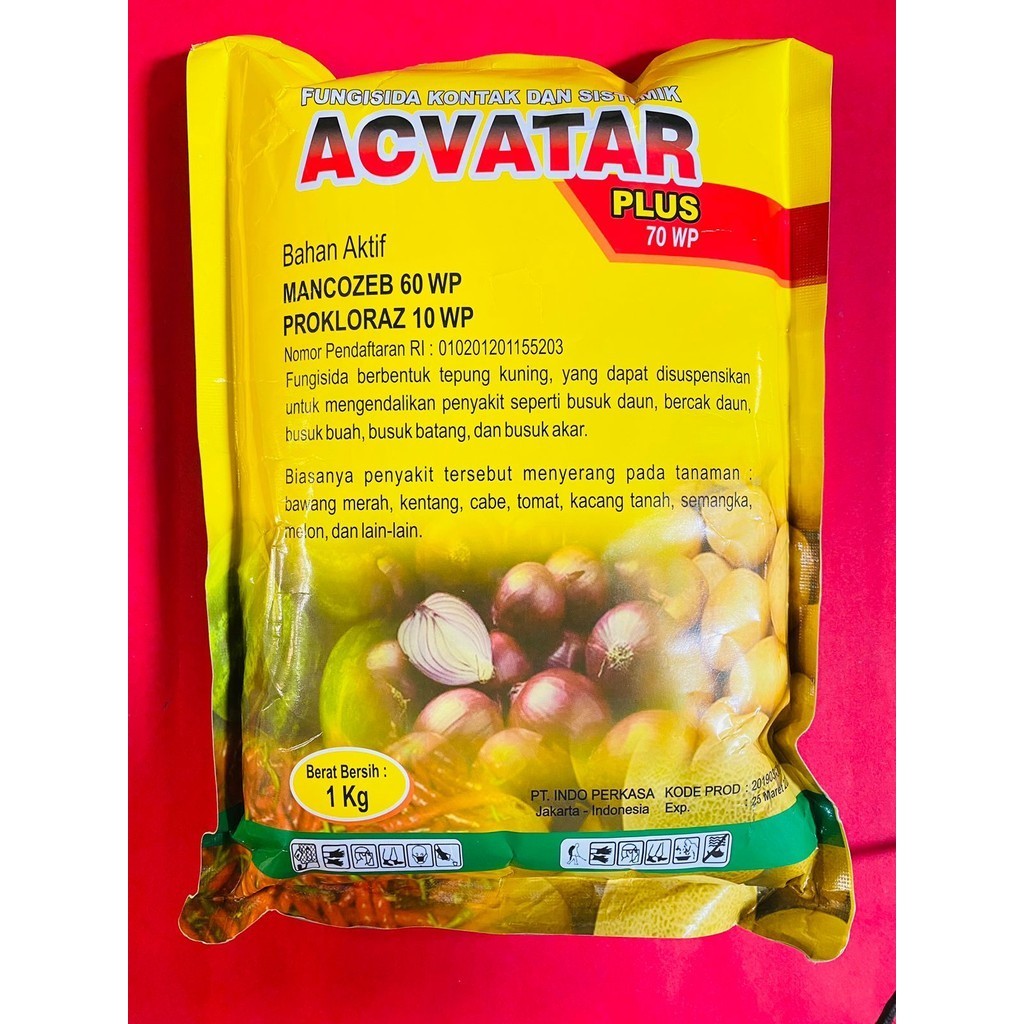 ACVATAR PLUS 70WP Fungisida mankozeb isi 1kg dari INDO PERKASA