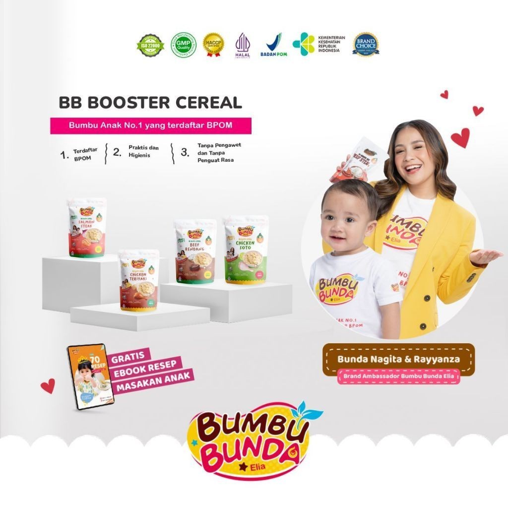 

Bumbu Bunda Booster Cereal 200gr