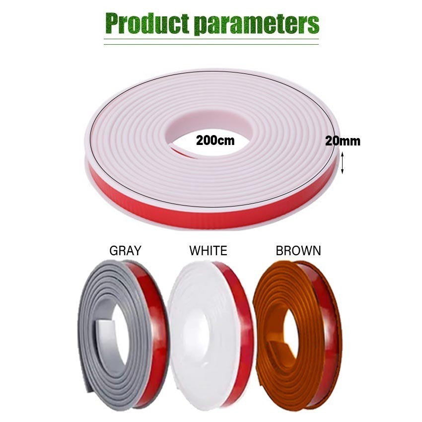2Meter Edging HPL Lebar 22mm Tebal 15mm Lem Pinggiran Meja Lemari Wood Edging PVC 5cm Pelapis