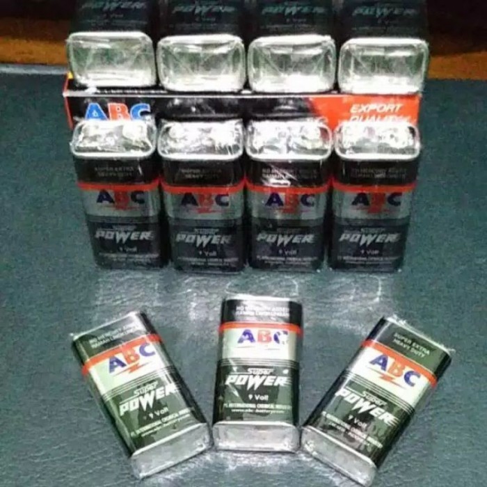 Baterai ABC 9V Super power