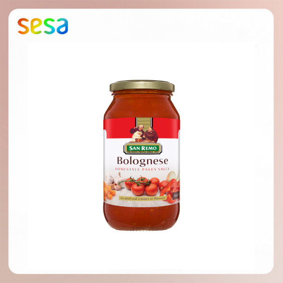 

SAN REMO Pasta Sauce Bolognase 500gr - Saus Pasta