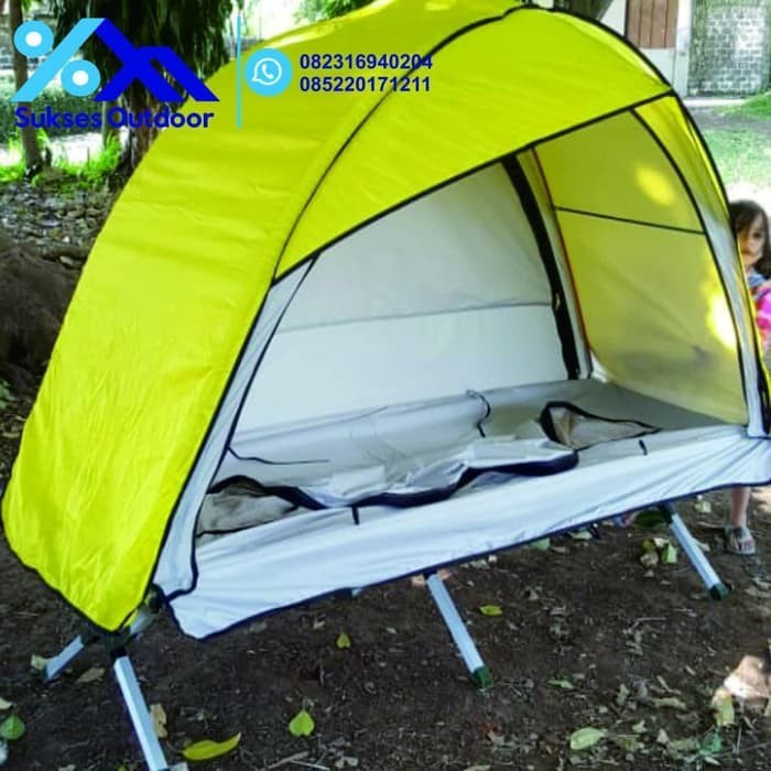 Tenda Velbed tendanya saja ( Velbed belum termasuk )