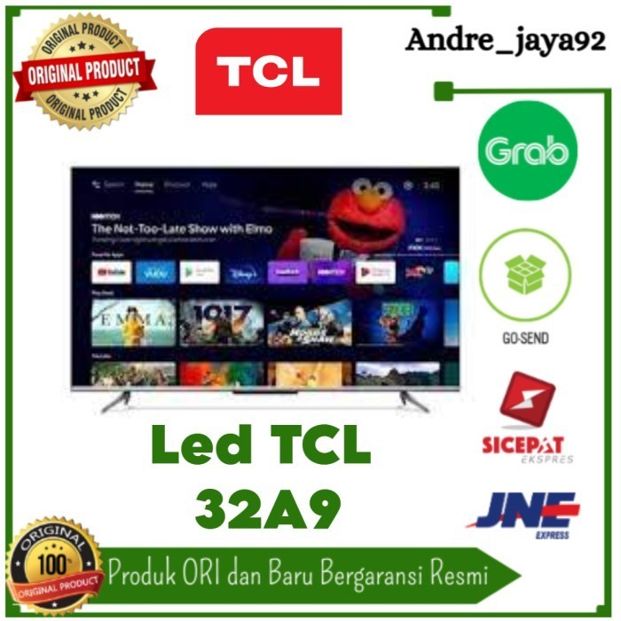 Led Tv Tcl 32 Inch TV Dolby Audio Hd Ready Android 32a9