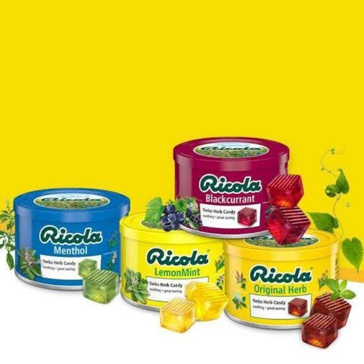 

Ricola 100 Gram Permen Bebas Gula Pelega Tenggorokan