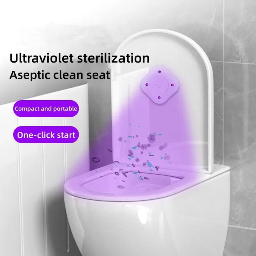 Lampu Uv Sterilizer Smart Toilet Uv Light Sterilizer Mini Anti Bau Dengan Pengharum Closet Duduk