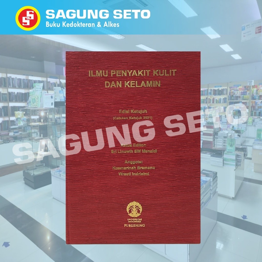 [PROMO MURAH] ( BUKU GEDE )ILMU PENYAKIT KULIT DAN KELAMIN UI EDISI 7 CETAKAN 2021 - KULKEL UI