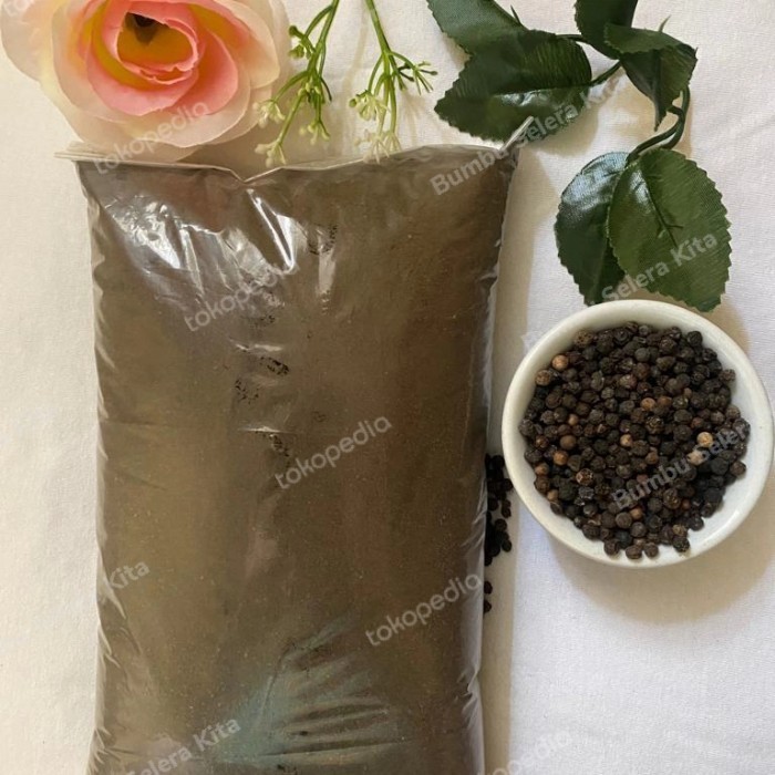 

Terlaris~[Limited Stock] Lada Hitam Bubuk Murni 1000 Gram Black Pepper Powder 1 Kg