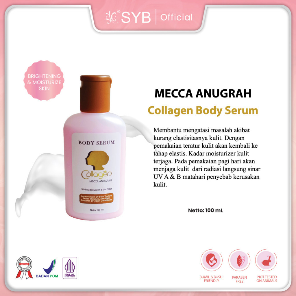 - SYB MECCA ANUGRAH BODY SERUM WITH COLLAGEN