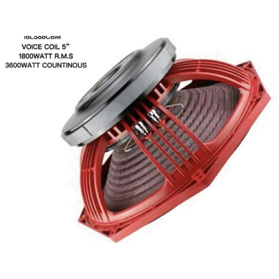 Speaker Komponen RDW 18LS88 CARBON