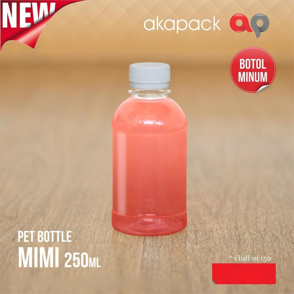 Botol plastik MIMI 250 ml Minimal 150 pcs / botol plastik 250ml