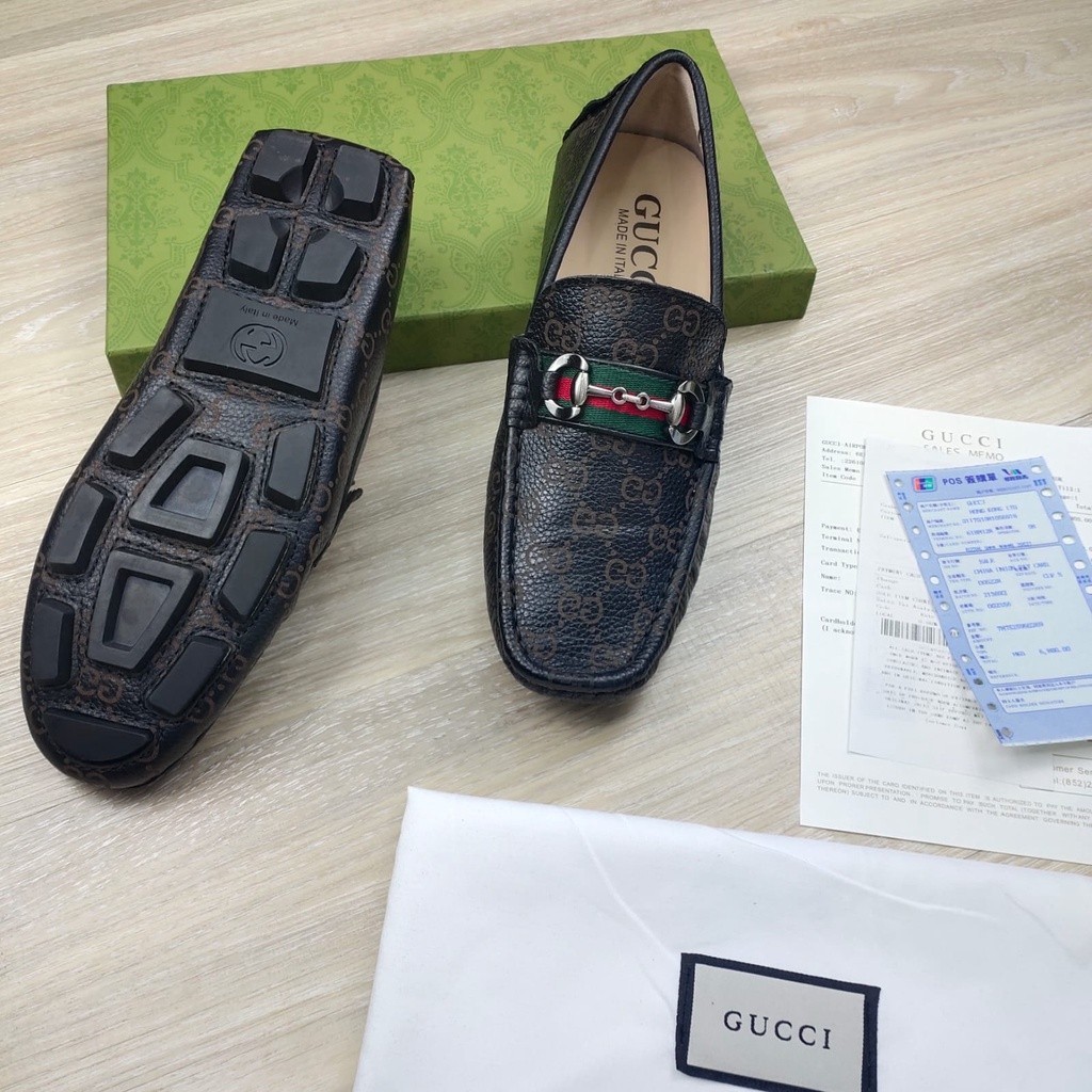 SEPATU LOAFER PRIA GUCCI IMPORT