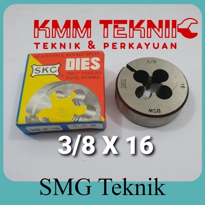 

Berkualitas MATA TAP SENAI PIPA SKC M3/8" X 16 3/8 " X 16 SNEI SNEY THREADING PIPE STR653