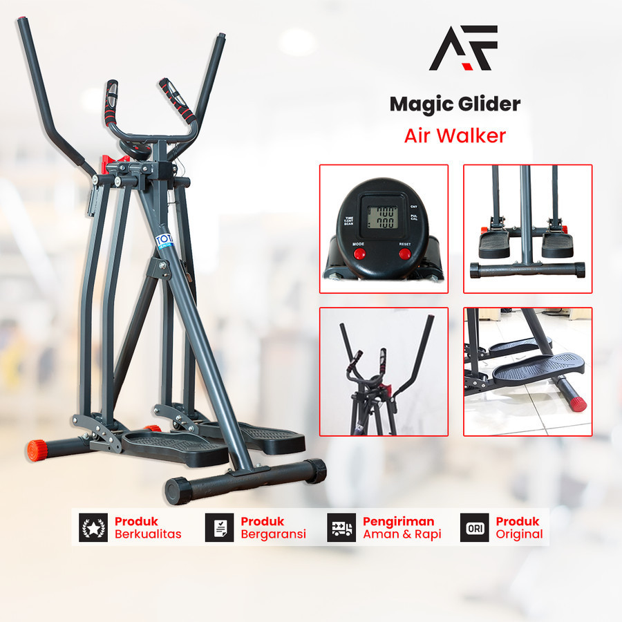 alat fitness, new Freestyle Glider Airwalker Terbaru, freestyle glider air walker
