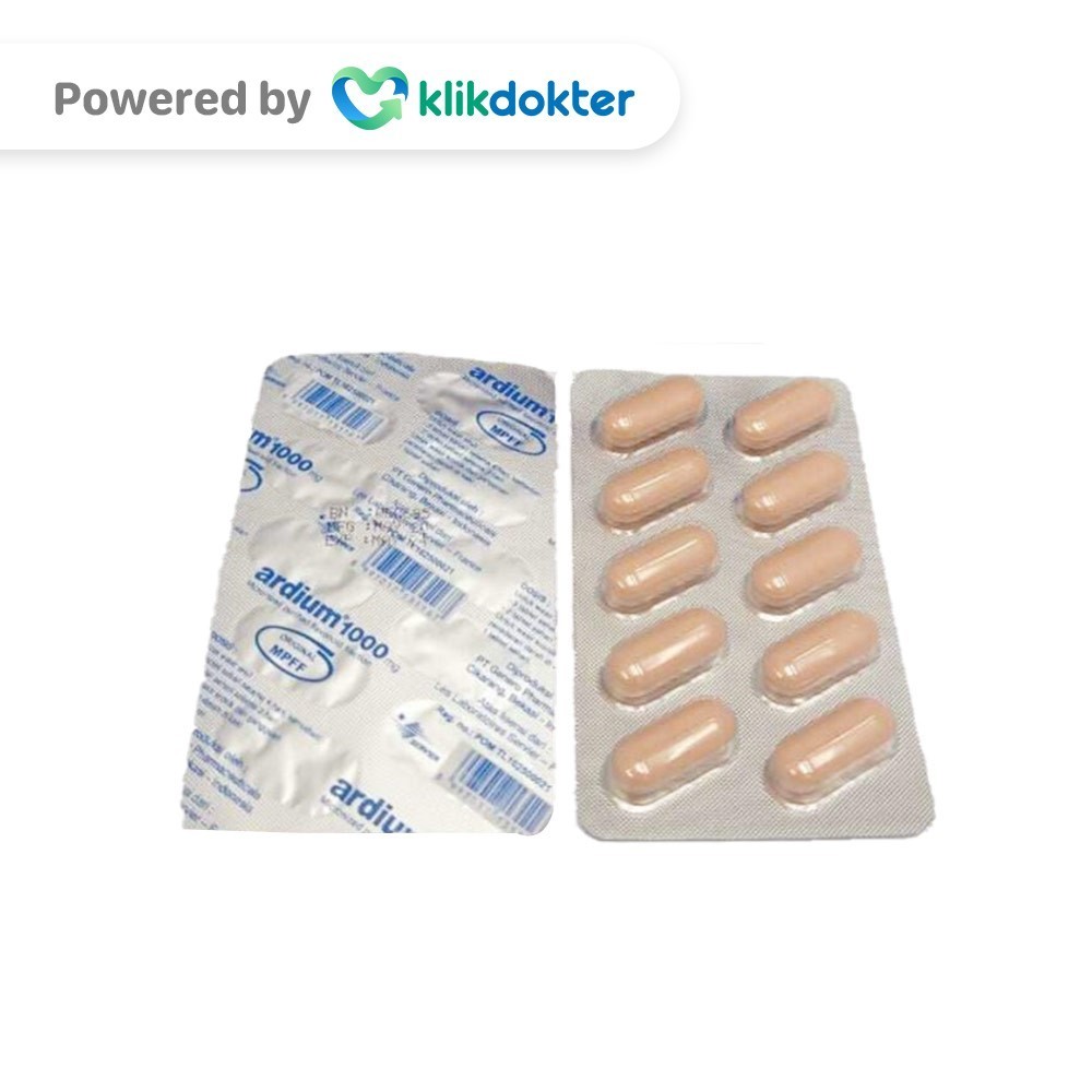 Ardium 1000mg 10 Tablet