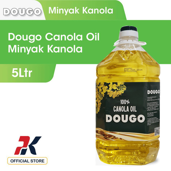 

Dougo Canola Oil Minyak Kanola Murni 5 Ltr