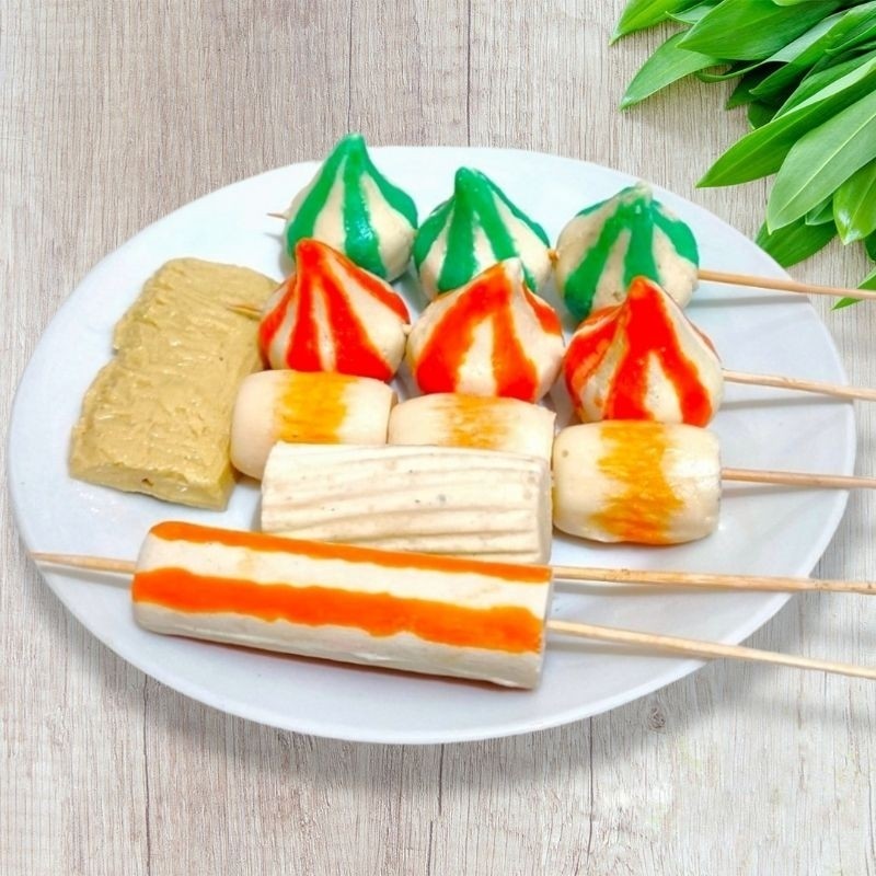 Replika makanan Frozen food ( paket lengkap) 1 set 6pcs / dummy makanan / Mainan anak / Edukasi anak