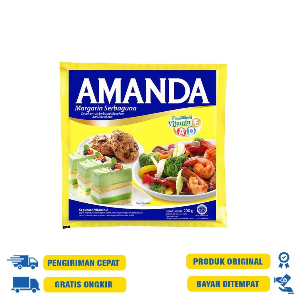 

AMANDA MARGARINE/MENTEGA 200GR