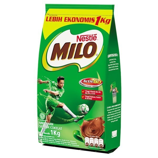 

Susu Milo Actigen Pouch 1 Kg Diskon