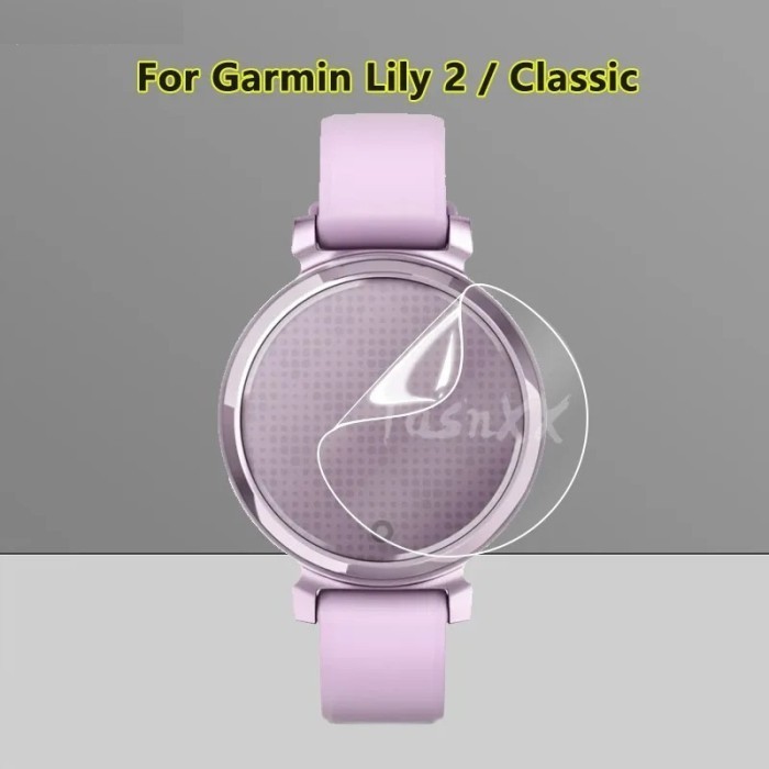 Garmin Lily 2 Hydrogel Smartwatch Anti Gores Screen Protector Clear