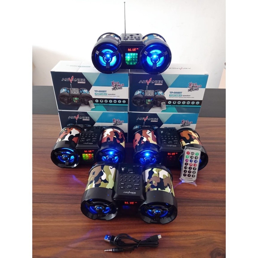 Speaker Bluetooth Portable Advance TP666 / TP666BT ( Support Murottal )
