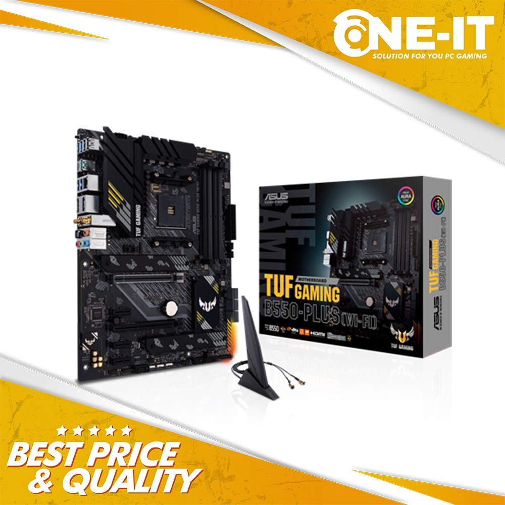 Motherboard ASUS TUF Gaming B550-Plus WiFi AMD AM4 B550 ATX